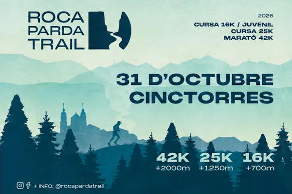 Cartel de Roca Parda Trail Cinctorres