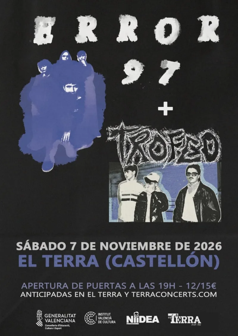 Cartel de Error 97 + Trofeo