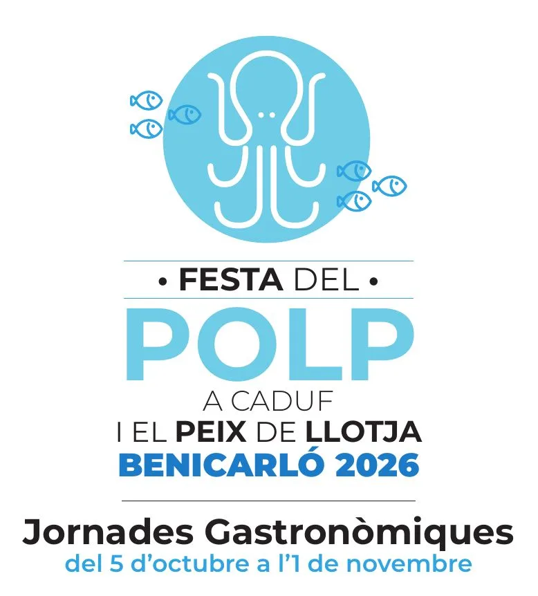 Cartel de Jornadas Gastronómicas del Pulpo / Menús 2026