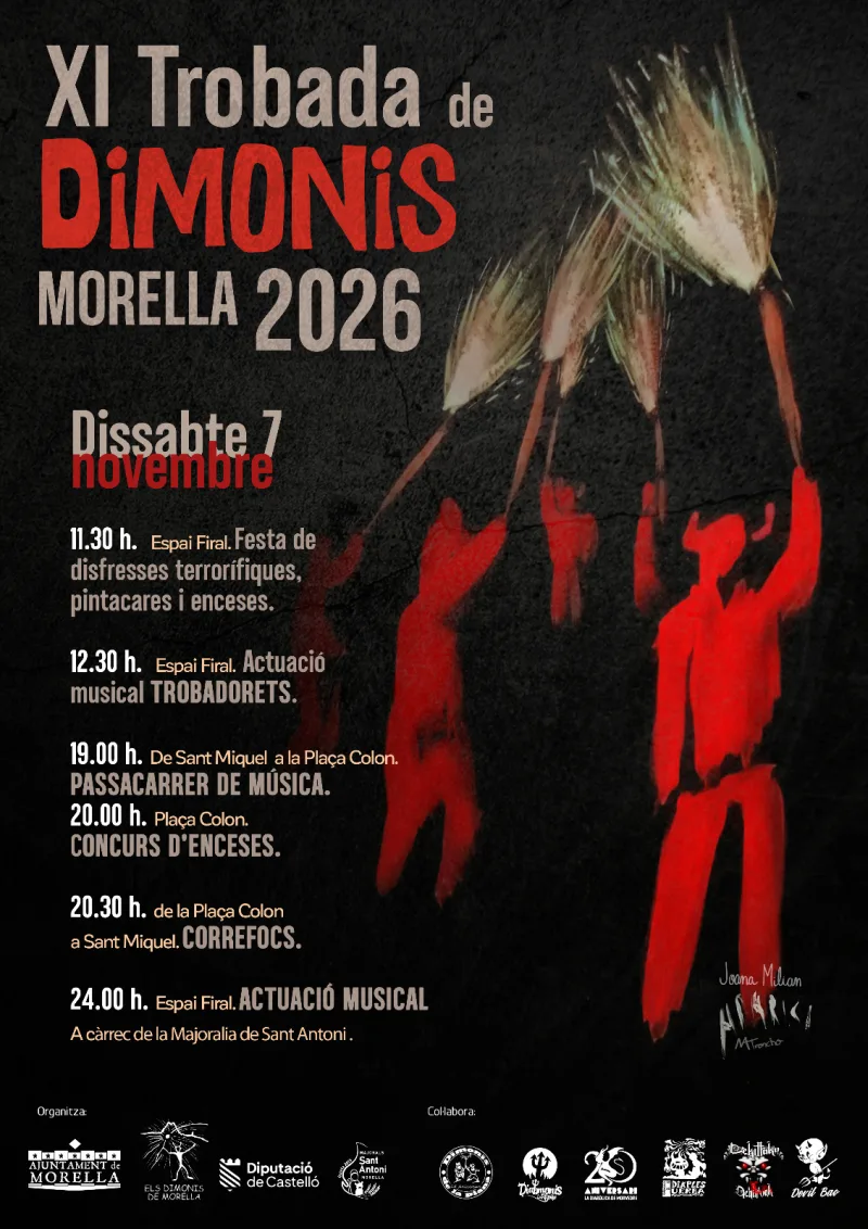 Cartel de XI Encuentro de demonios