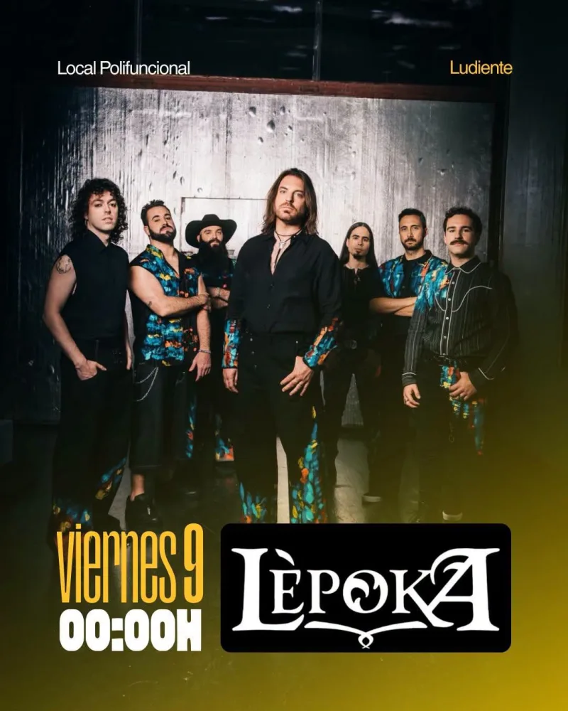 Cartel de Concierto de Lèpoka