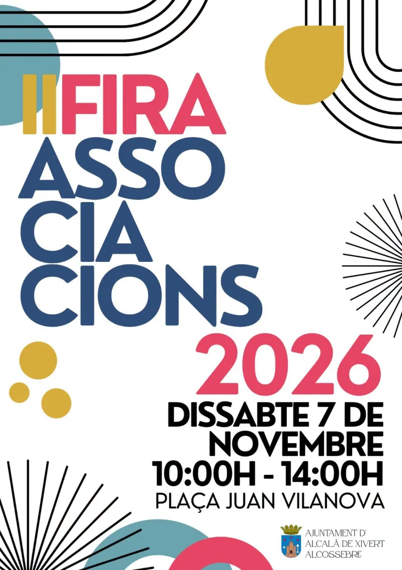 Cartel de II Feria de Asociaciones