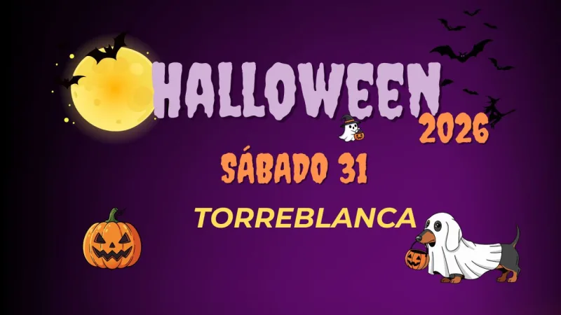 Cartel de Halloween 2026 en Torreblanca