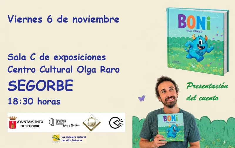 Cartel de Presentación del cuento Boni
